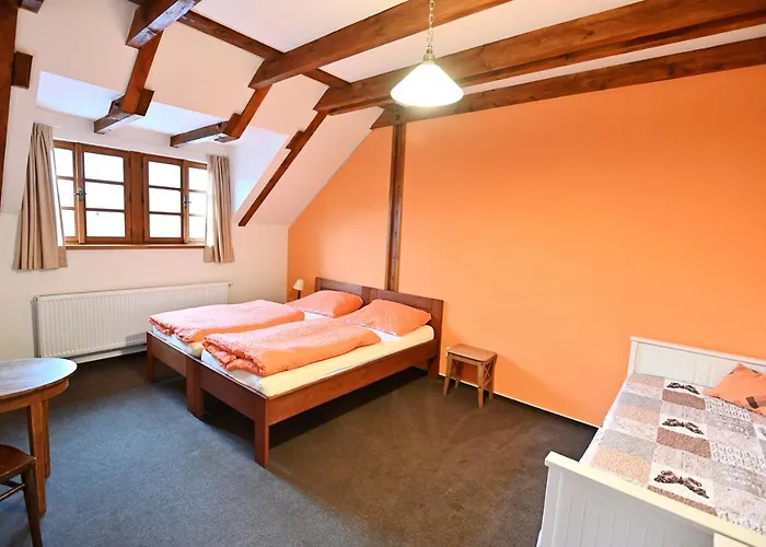 Statek Vletice بيت ضيافة Krasna Hora nad Vltavou